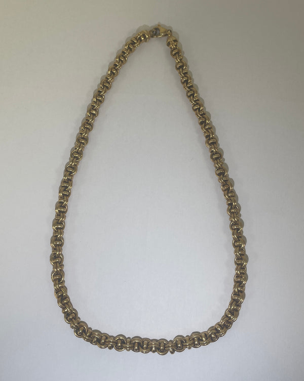 Collier ras du cou en or jaune 18K 30.02 Grs