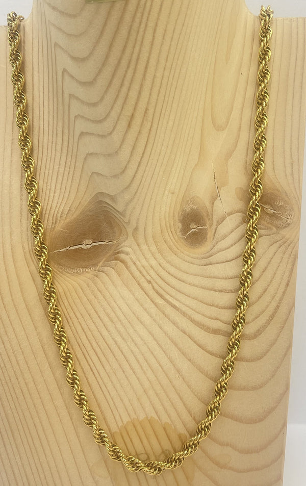 Collier Sautoir en Or Jaune 18K 13.71 Grs