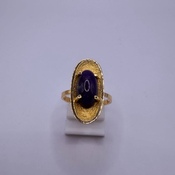 Bague en Or Jaune 18K - Taille 52 - 4.31G