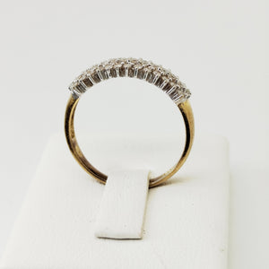 Bague en Or jaune 18K - Taille 56