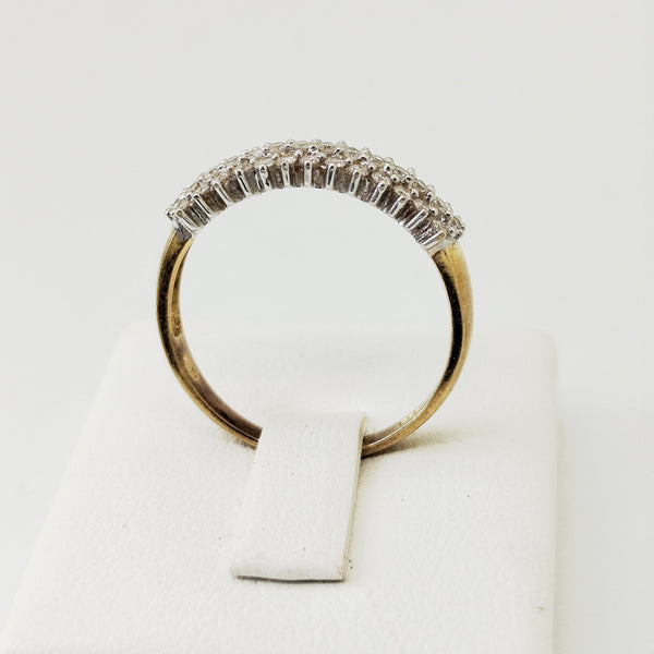 Bague en Or jaune 18K - Taille 56