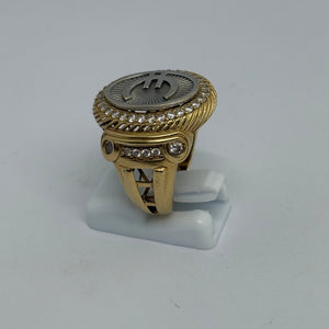 Bague Chevalière Or 18 K - Taille 57 -  9.78 G