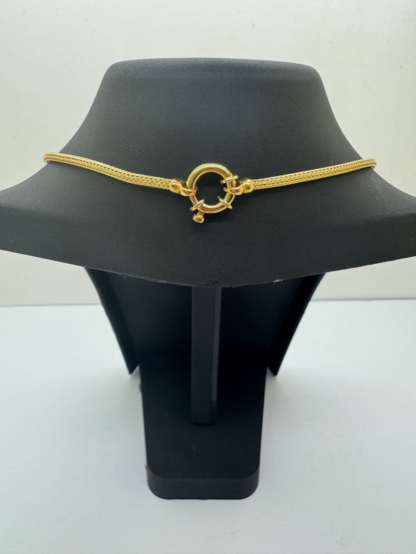 Collier Princesse Or Jaune 18k 10.99 Grs