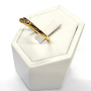 Bagues en Or Jaune 18k avec Diamants 2.42 Grs - Taille 56
