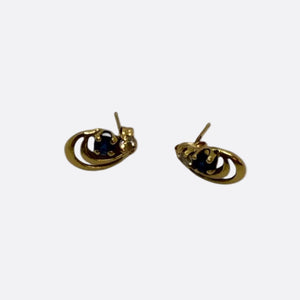 Boucles d'oreilles en or jaune 18k - 1.37 G