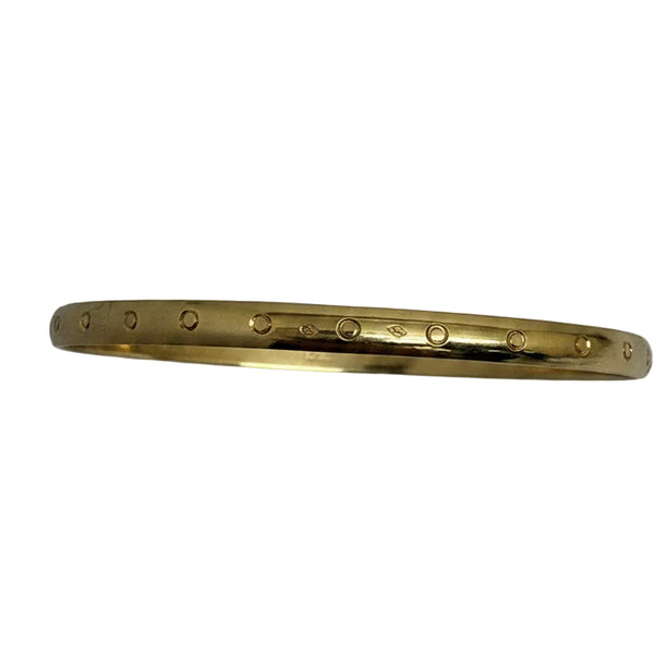 Bracelet Jonc fermé en or jaune 18K - 11.52 G