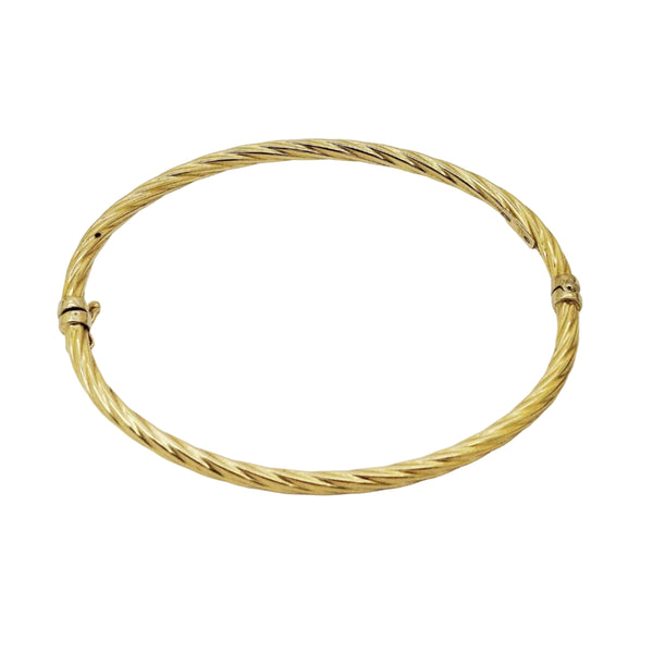 Bracelet Jonc Or Jaune 18K - 3.98G