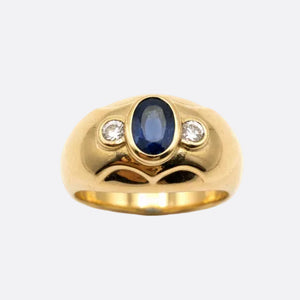 Bague jonc en or jaune 18k - 4.65 G