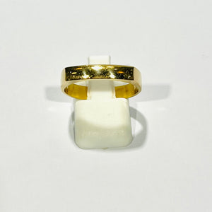 Bague Chevalière en Or Jaune 18K