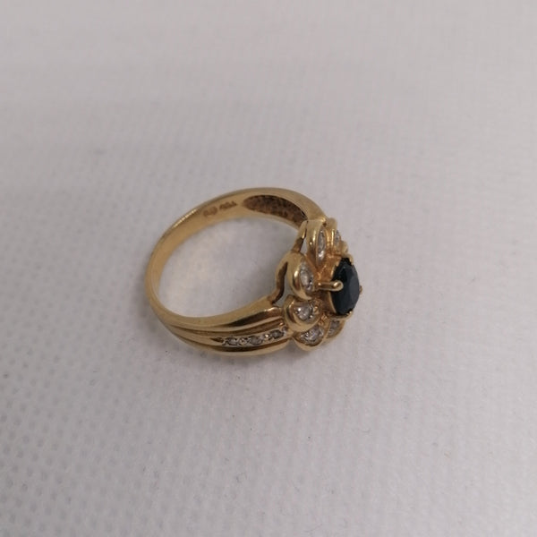 Bague en or jaune 18 Carats Taille - 52