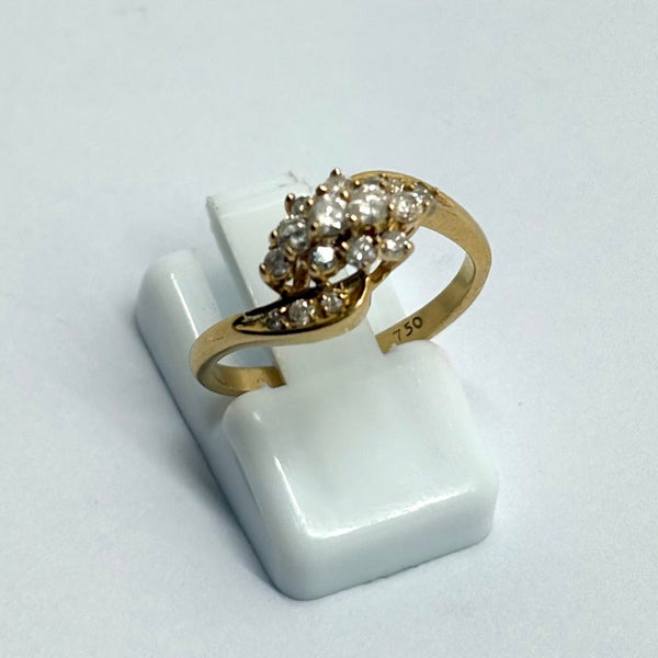 Bague en or Jaune 18 K - Taille 49 -  2.57 G