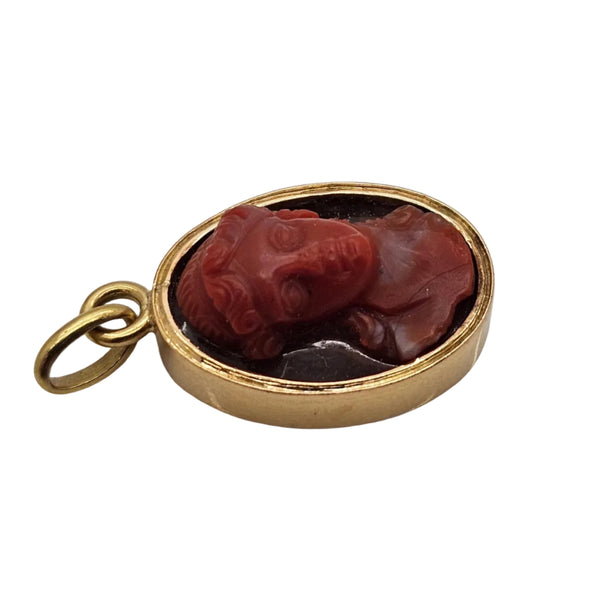 Pendentif Symbole en Or Jaune 18K - 3.61gr