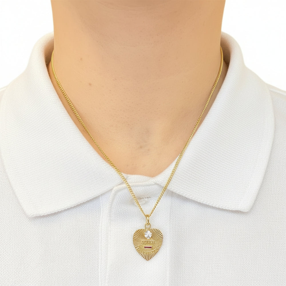 Pendentif Médaille en Or Jaune 18K - 2.02g