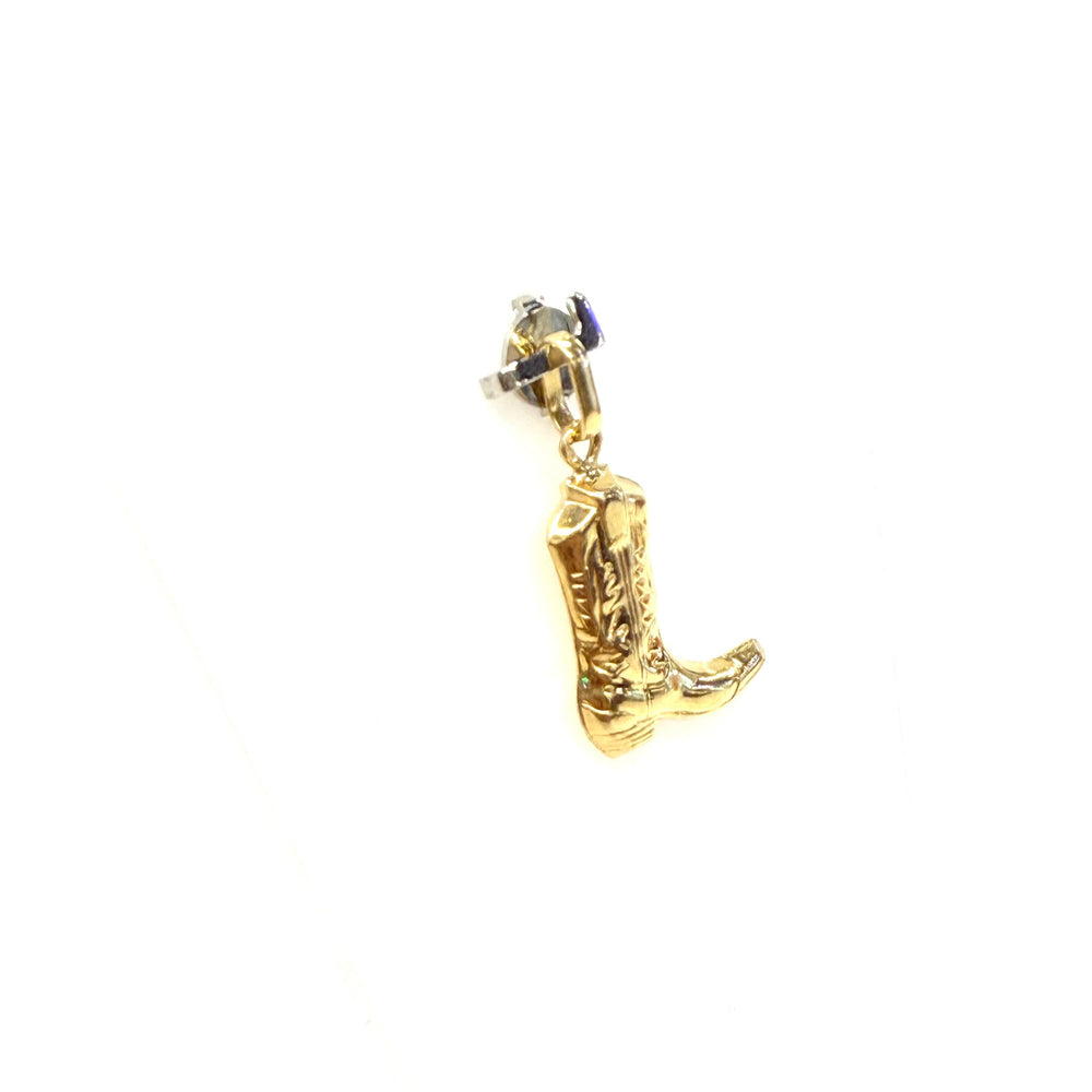 Pendentif Botte en Or Jaune 18k - 0.95 Grs