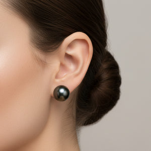 Boucles d'oreilles en or jaune 18 K -  1.73 G