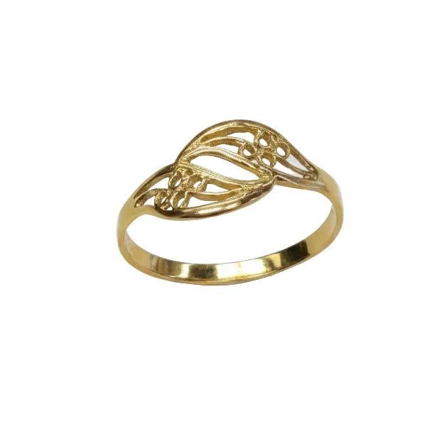 Bague or jaune 18 K - taille 56 - 1.47 G