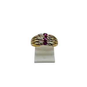 Bague en Or Jaune 18K Taille-57