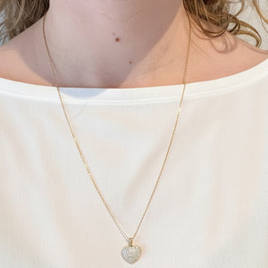 Collier Matinée en Or Jaune 18k - 5.66 G avec Diamants