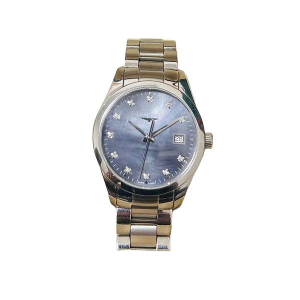 Montre Longines Conquest Classic avec Diamants et Boite