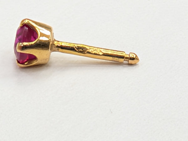 Boucles d'oreilles en Or Jaune 18K 1.58 Grs