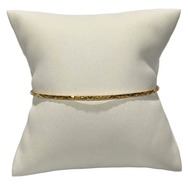 Bracelet Jonc Or Jaune 22K 5.69G