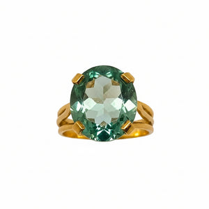 Bague en Or Jaune 18K - Taille 53 - 5.12G