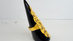 Bague en Or Jaune 21K Taille 63