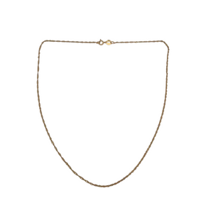 Collier Princesse en Or Jaune 21K - 2.33 Grs