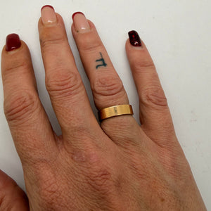 Bague en Or Jaune 18 Carats - Taille 49