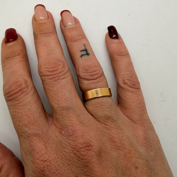 Bague en Or Jaune 18 Carats - Taille 49