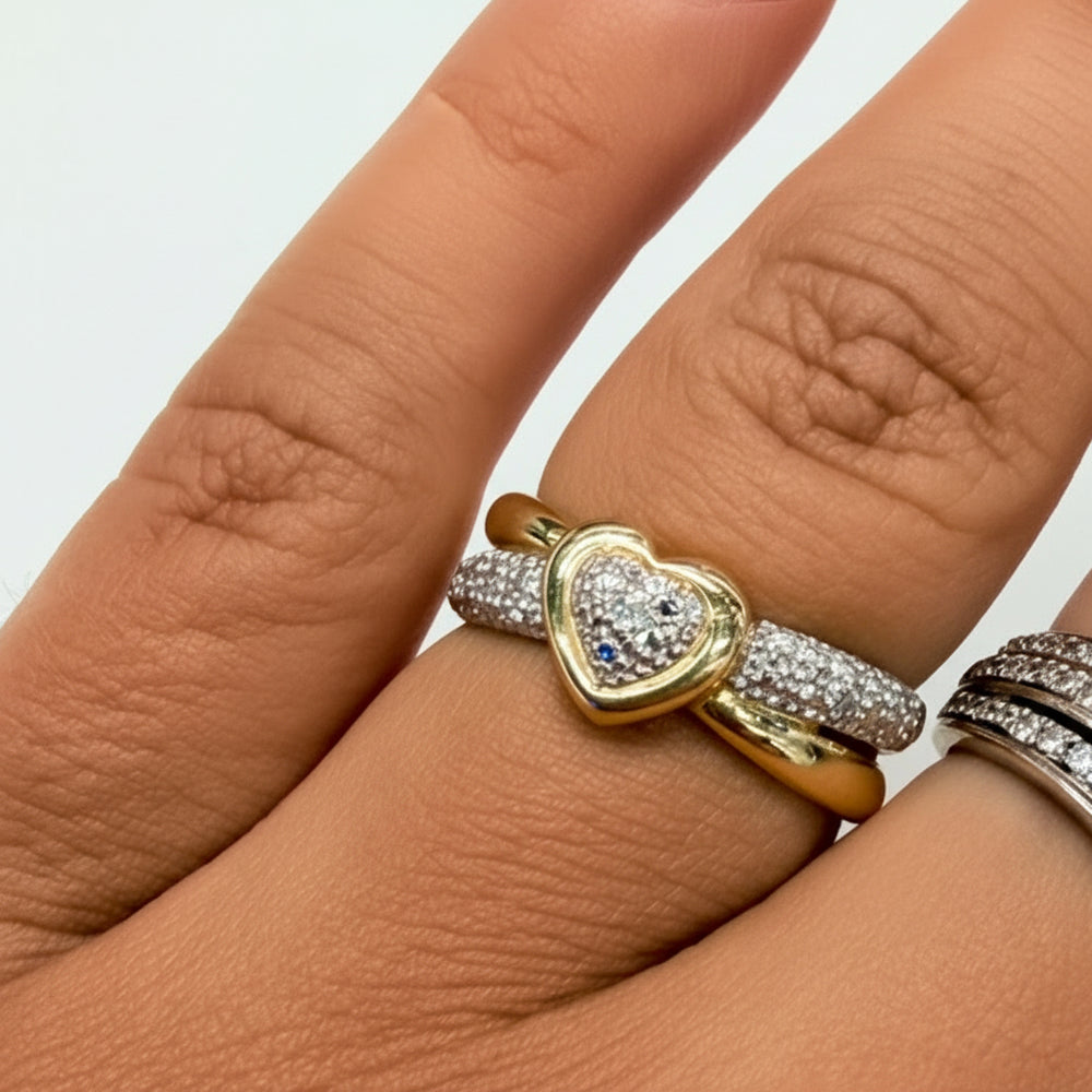 Bague en Or 18K - Taille 52 - 2.75 G