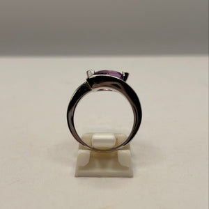 Bague en Or blanc 18K Taille 54 - 6.95g