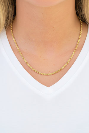 Collier Ras du Cou Or Jaune 18 K - 4.08 G
