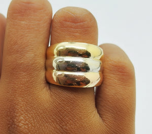 Bagues 3 ors 18K - Taille 54