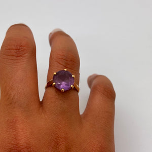 Bague en Or Jaune 18K Taille-52.5
