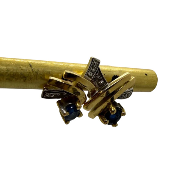 Boucles d'oreilles en Or jaune 18K - 2.57G