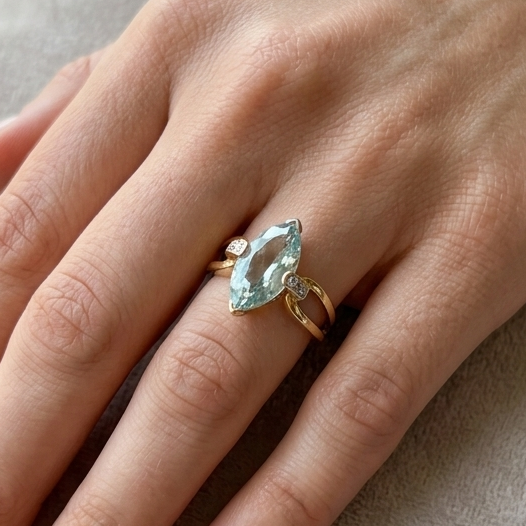 Solitaire Or Jaune 18K - 2.70 G - T 56