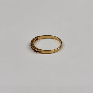 Bagues en Or Jaune 18K Taille-55