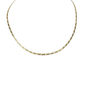 Collier Maille Cheval en Or Jaune 18K
