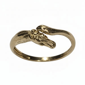 Cheval en Or Jaune 18K