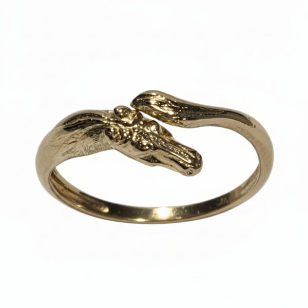 Cheval en Or Jaune 18K