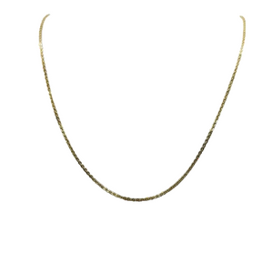 Collier en Or Jaune 18 carats Longueur- 45cm