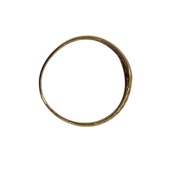 Alliance en Or Jaune 18 Carats Taille 52