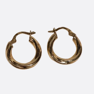 Boucles d'oreilles en or jaune 18K - 1.22 G