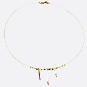 Collier Ras du Cou en Or Jaune 18K - 3.17g