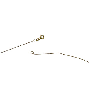 Collier en Or Jaune Forçat 18K - 1.28g