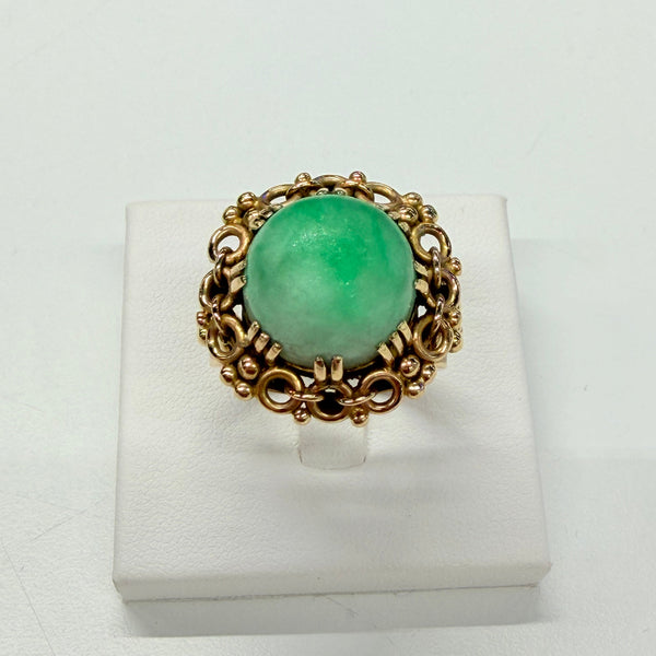 Bague Empierrée en Or Jaune 18k