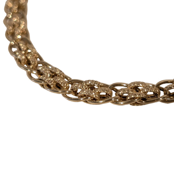 Bracelet Gourmette en Or Jaune 18K - 18cm - 6.41gr