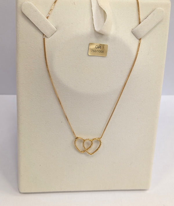 Collier Princesse en Or Jaune 18K 3.33 Grs
