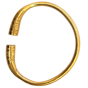 Jonc en Or Jaune 18K - 6.7cm - 60gr